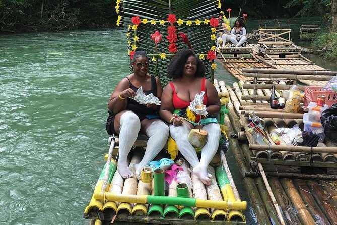 #1 Bamboo Rafting With foot Massage - A slow ride through Jamaica’s Great River valley