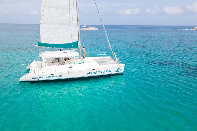 3.5hr Private Catamaran Cruise with Snorkeling, DJ, Bar, Food - The DJ, bar, and party atmosphere