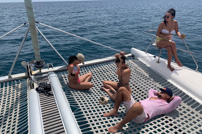 3.5hr Private Catamaran Cruise with Snorkeling, DJ, Bar, Food - Snacks, hors d’oeuvres, and the lunch question