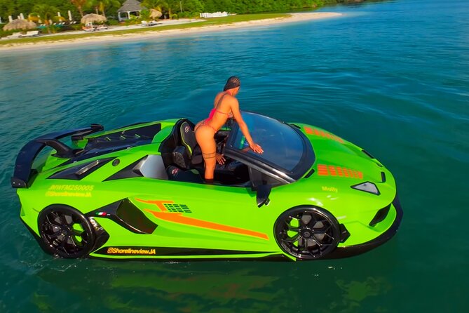 35 Minutes Clear Kayak Photoshoot in Montego Bay - Optional flower and Jet Car photo packages