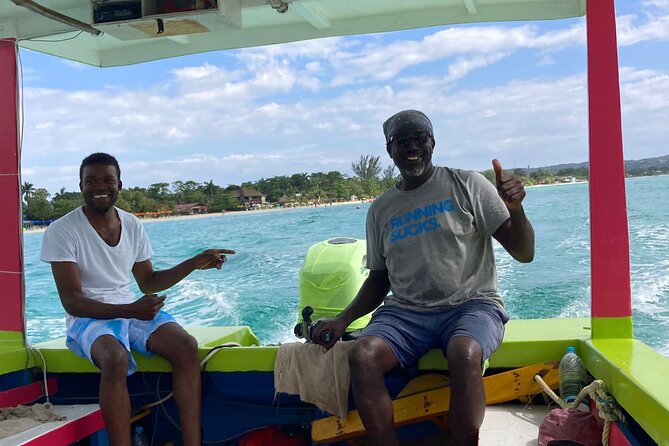7 Miles Beach in Negril: Snorkeling, Boat Ride and Rick’s Cafe - The guides can shape the day