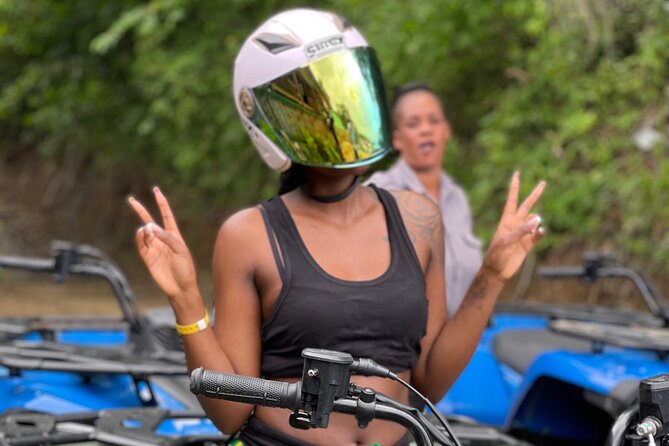 ATV and Bamboo Rafting With limestone foot massage and transport - Why this combo works in Montego Bay