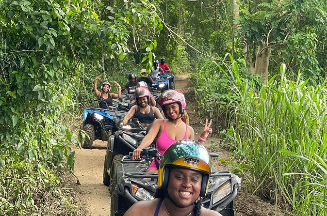 ATV and Bamboo Rafting with Transport from Montego Bay - Moving on to the Lethe community