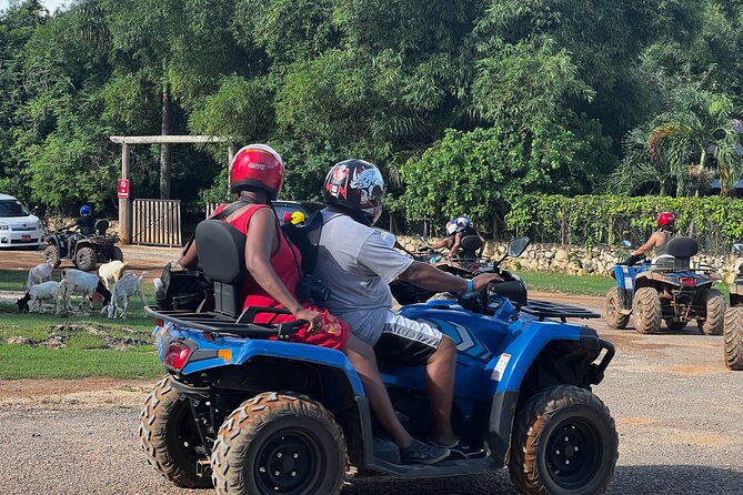 ATV & Bamboo Rafting With Limestone Foot Massage. - The limestone foot massage and optional extras