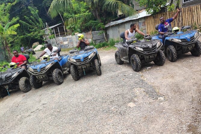 ATV Jungle Ride and Sunset at Rick’s Cafe from Montego Bay - Guide service and group handling