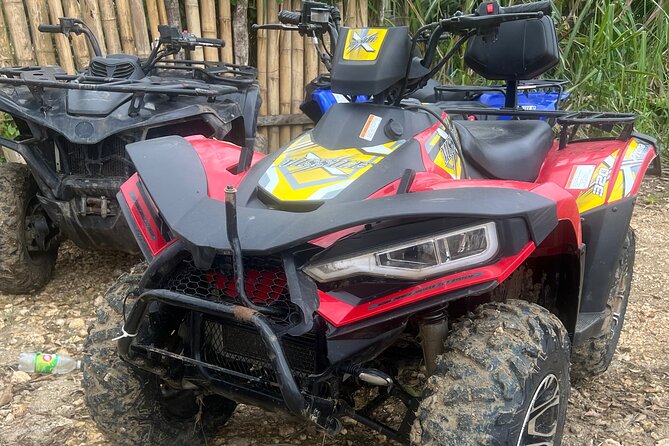 ATV Jungle Ride, Zipline and Ricks Cafe from Montego Bay - Jerk chicken adds a welcome Jamaican pause