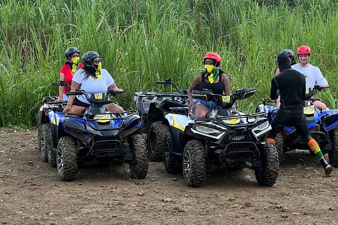 ATV Jungle Ride, Zipline and Ricks Cafe from Montego Bay - Mud, rain, and the practical side of the ATV course