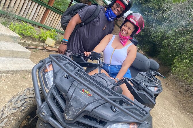 ATV, Zipline, Horseback, Bamboo Rafting and Rick’s Cafe - Ziplining with Nelson, Nazir, and Andre