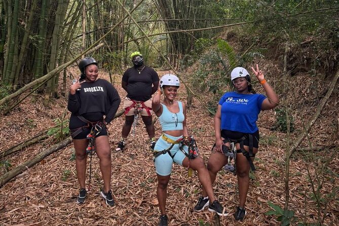 ATV Zipline Nature Walk Swing over Wishing River Kingston Jamaica - Guides, safety, and the experience for beginners
