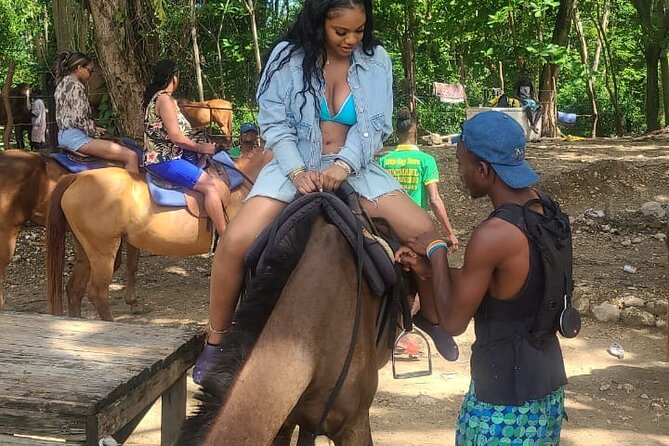 Bamboo Rafting and Horseback Riding on Beach in Ocho Rios - Floating through Jamaica on a bamboo raft