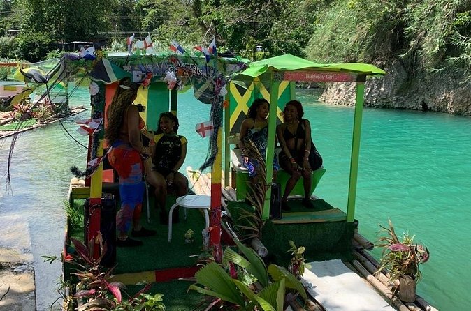 Bamboo Rafting and Horseback Riding on Beach in Ocho Rios - The limestone foot massage adds local character