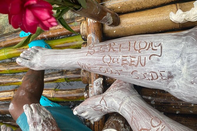Bamboo Rafting and Limestone Massage at Lethe River Montego Bay - The limestone foot massage