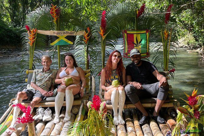 Bamboo Rafting and Limestone Massage in Montego Bay - Guides and service can shape the day