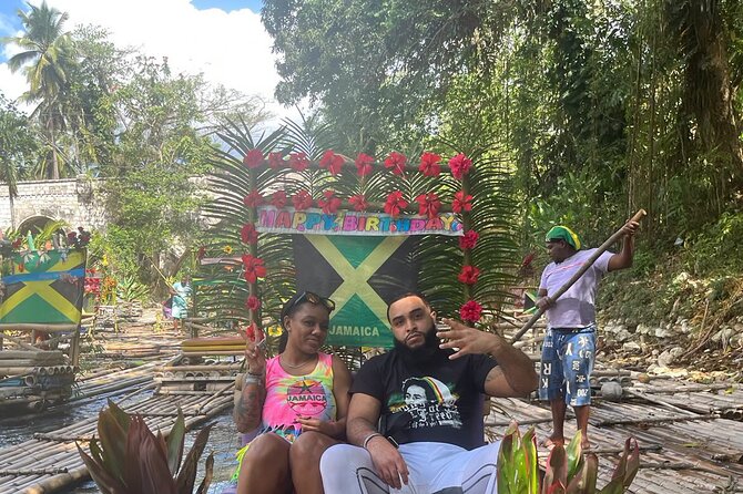 Bamboo Rafting, ATV and Ricks Café - Transportation included - One day, three sides of Jamaica