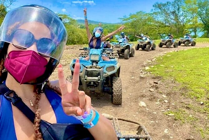 Bamboo Rafting, ATV and Ricks Café - Transportation included - ATV trails through villages and citrus groves