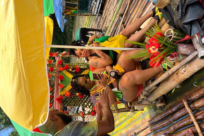 Bamboo Rafting, ATV, Horseback Riding & zipline - Montego Bay - Riding a horse into the Caribbean Sea