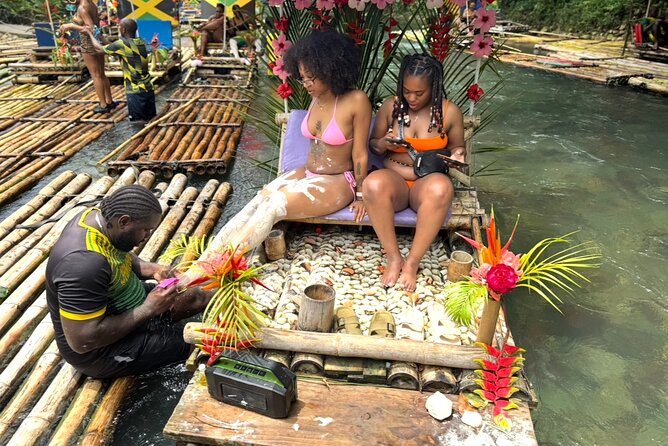 Bamboo Rafting, Catamaran Party Cruise and Snorkeling in Jamaica - A quiet start on the Great River