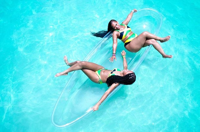 Bamboo Rafting & Clear Kayak Photoshoot Combo in Montego Bay - Lethe Estate and the one-hour bamboo raft ride