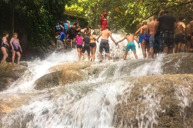 Bamboo Rafting, Dunn's River Falls and Horseback Riding Private Tour - Starting from Montego Bay in a private vehicle