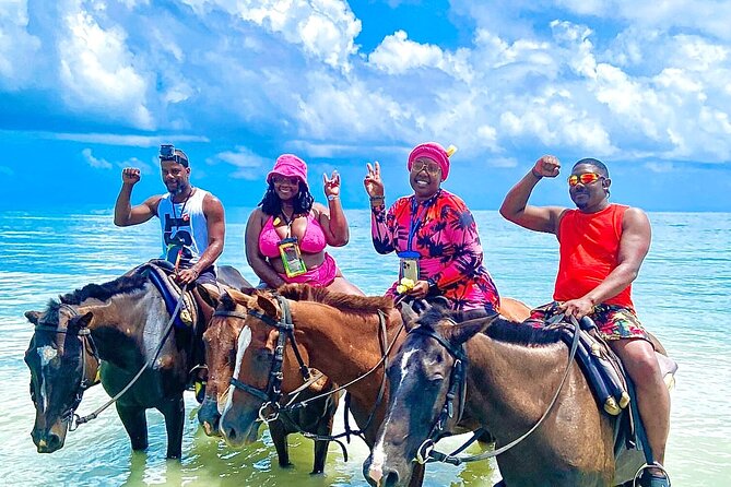 Bamboo Rafting, Dunns River , Zipline And Horseback Ride Combo - What private transportation changes