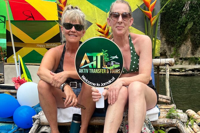 Bamboo Rafting Experience - foot massage - A gentle river outing from Montego Bay