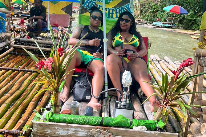 Bamboo Rafting Experience - foot massage - Food, drinks, hookah, and drone photographs