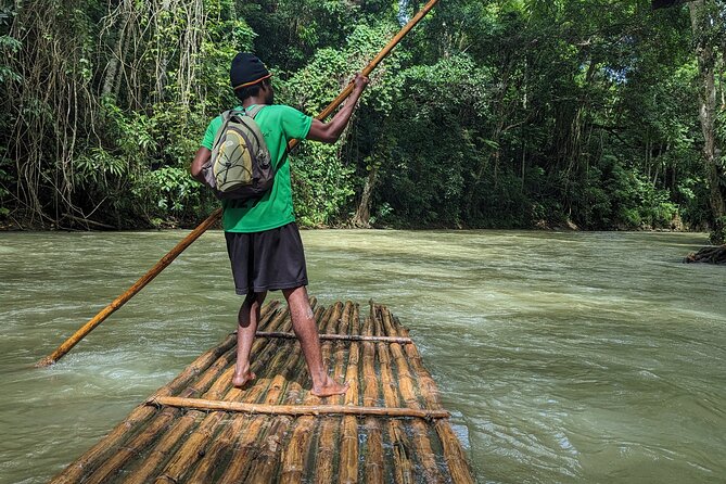 Bamboo Rafting Experience on the Martha Brea - Floating through Jamaica at a slower pace