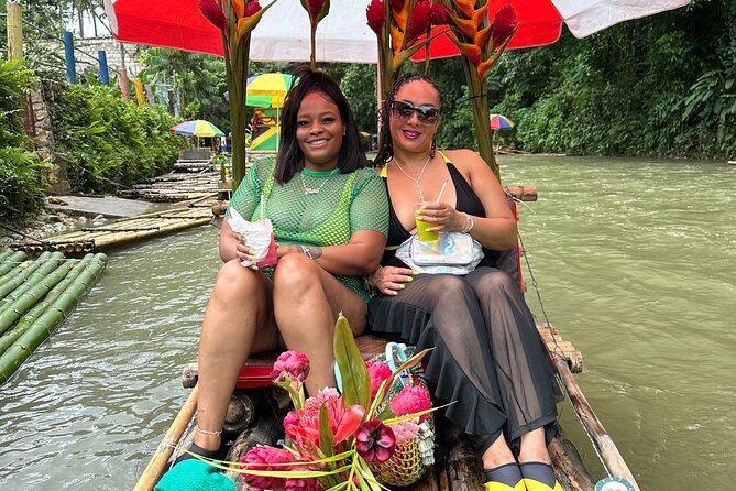 Bamboo Rafting, KFC stop and Souvenir Shopping with Transport - A quiet bamboo raft ride outside Montego Bay