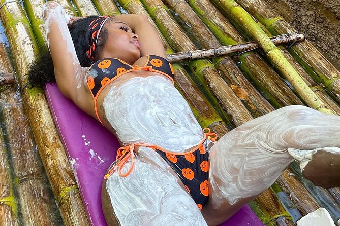 Bamboo Rafting, Limestone Massage and Hip Strip Tour In Jamaica - Floating through Lethe Estate on the Great River