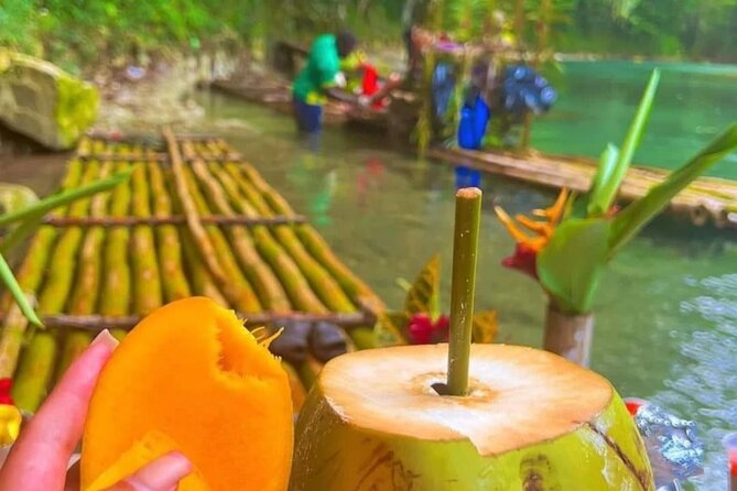 Bamboo rafting & limestone massage on the Great River!(lethe) - Food, rum punch, and extra costs