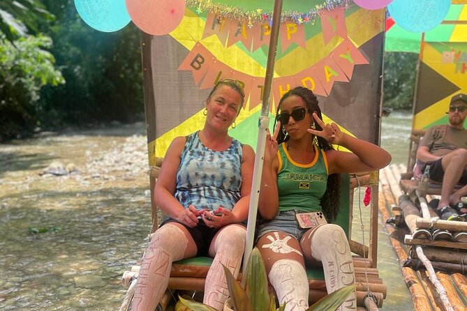 Bamboo rafting & limestone massage on the Great River!(lethe) - Swimming stops and the optional rope swing