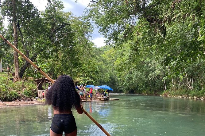 Bamboo rafting on the great river -Transportation only - From Negril to the Great River at Lethe