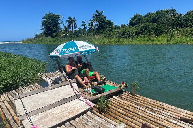 Bamboo rafting on the great river -Transportation only - Safety, comfort, and the five-hour schedule