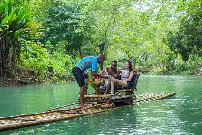 Bamboo Rafting With foot Massage - A slow ride on the Lethe River
