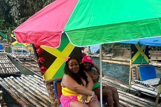 Bamboo Rafting with lime stone - Safety and comfort on the day