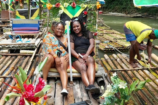 Bamboo rafting with Limestone Foot Massage free rum taste - The Usain Bolt stop needs clarification