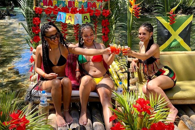 Bamboo Rafting with Limestone Foot Massage Montego Bay - Drifting Along the Lethe River