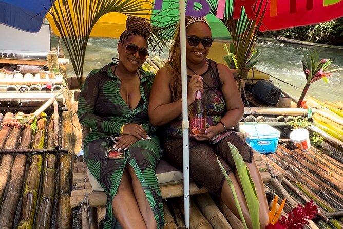 Bamboo rafting with limestone massage - Who will enjoy this outing most?