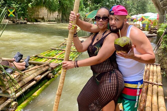 Bamboo River Rafting & horse back riding in Montego Bay - Limestone massage choices at the river stop