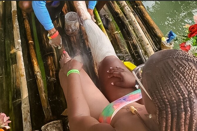 Bamboo River Rafting Limestone Foot Massage & Bottle of Rum Punch - How the Private Format Affects the Price
