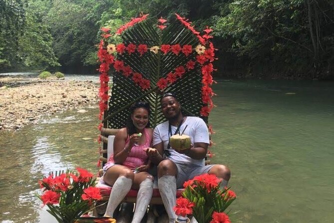Bamboo River Rafting Limestone Foot Massage in Montego Bay Ja. - The limestone foot massage adds a Jamaican touch
