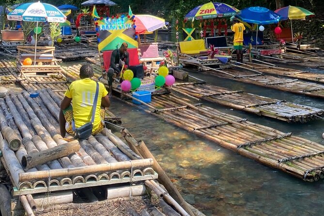 Bamboo River Rafting With Limestone Massage From Negril - A private ride with a practical touch