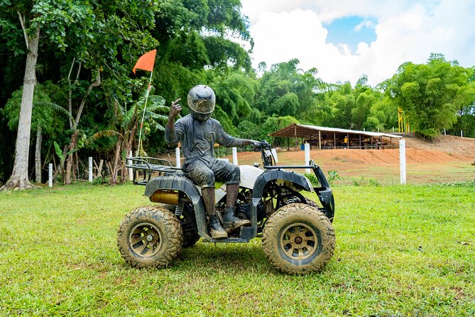 Bambuza ATV, Zipline and Horseback Adventure from Negril - ATV riding through the Jamaican countryside
