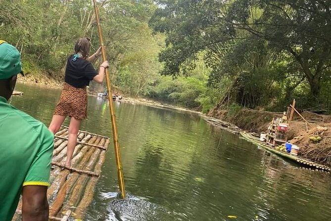 Bird Sanctuary and/or Lethe Bamboo Rafting from Montego Bay - Lethe River rafting on a 30-foot bamboo raft