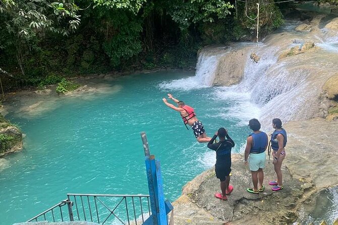 Blue Hole Adventurous and Relaxing River Tubing water Activities in Ocho Rios - White River: a slower ride after the excitement