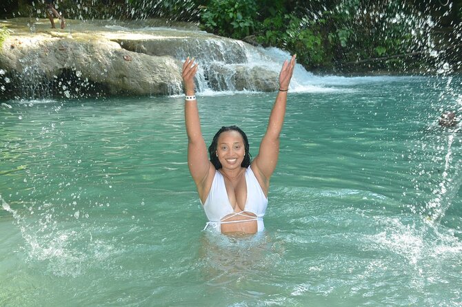 Blue Hole and Bamboo Rafting Ocho Rios - Climbing is the real test at Blue Hole