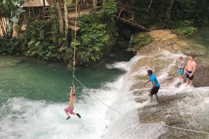 Blue Hole and Dunn's River Adventurous and hiking waterfalls from Ocho Rios - Is $60 a good value?