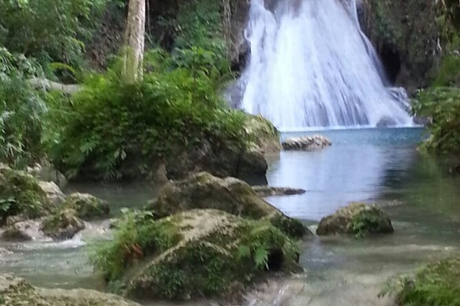 Blue Hole and Dunns River Falls from Falmouth - How demanding is the waterfall portion?