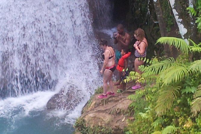Blue Hole and Dunns River Falls from Falmouth - A private ride changes the pace of the day