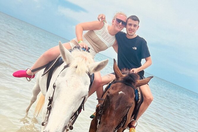 Blue Hole and Horse Riding with Swim Ocho Rios - Entering the Blue Hole’s limestone pools